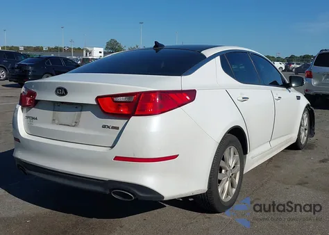 2015 Kia Optima Ex из США, поврежденный, VIN 5XXGN4A7XFG469929